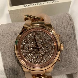 Michael Kors two tone watch